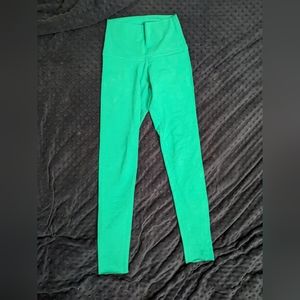 New chromis green TNA hold it leggings size xs perfect condition